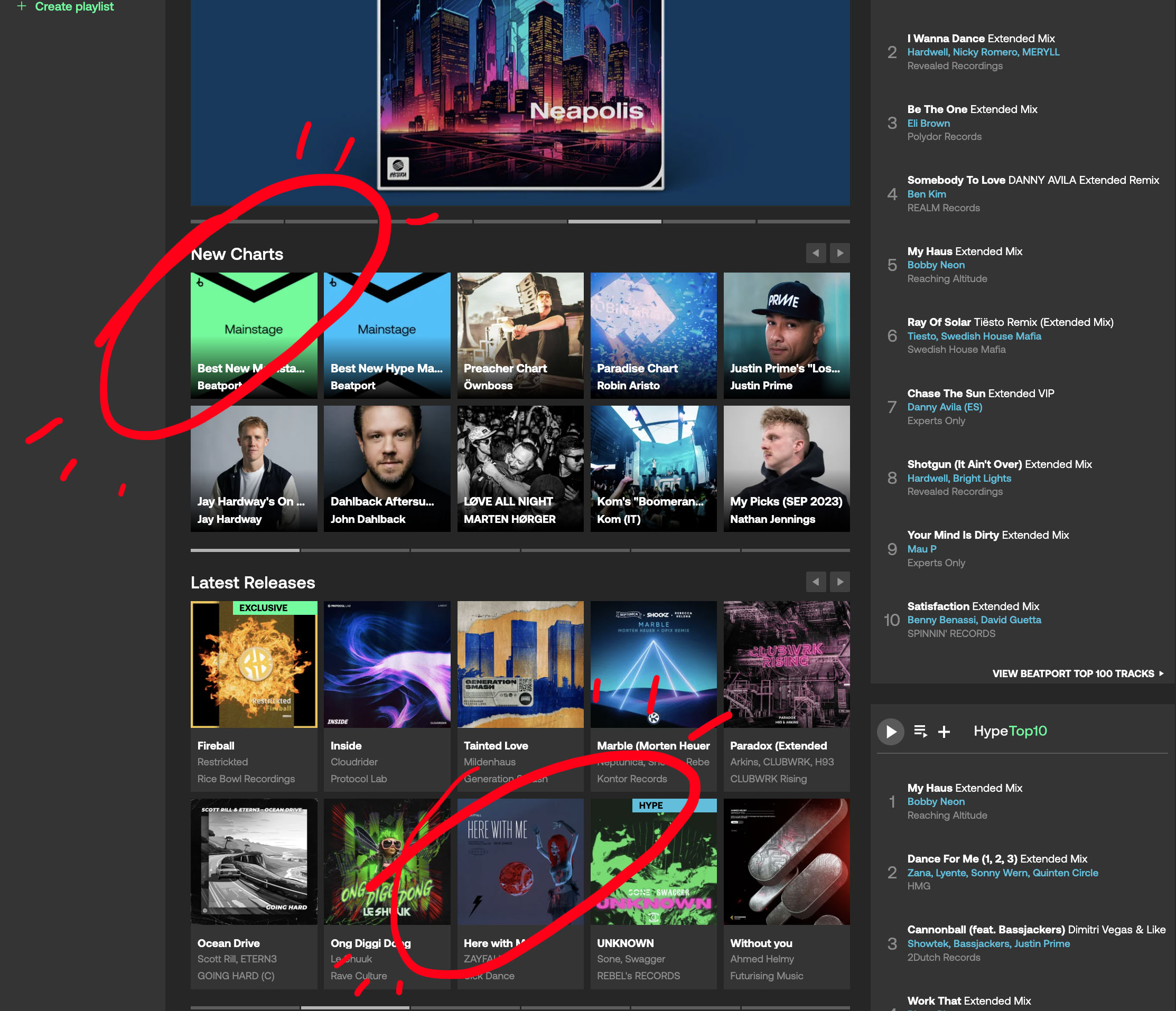 Beatport Editors Choice Sick Dance